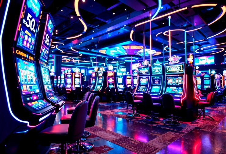 Layar permainan live dealer dan slot di harveyslot